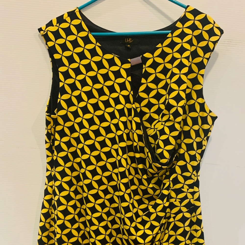 size 18 printed dress